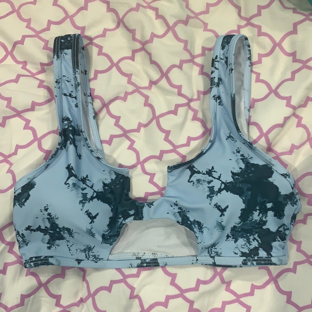 Bikini top tye dye